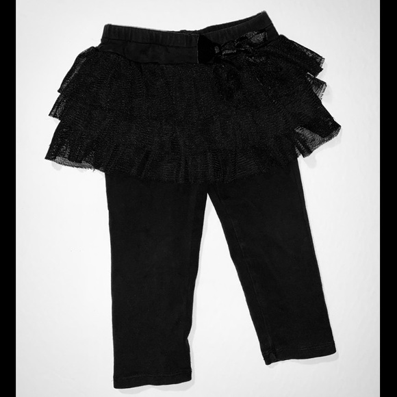 black tutu leggings baby